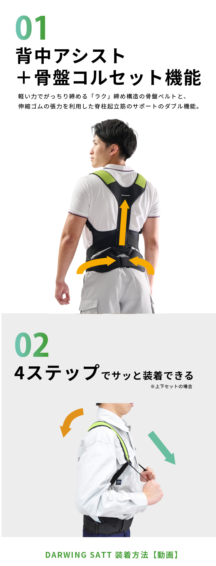 DARWING SATT製品特長